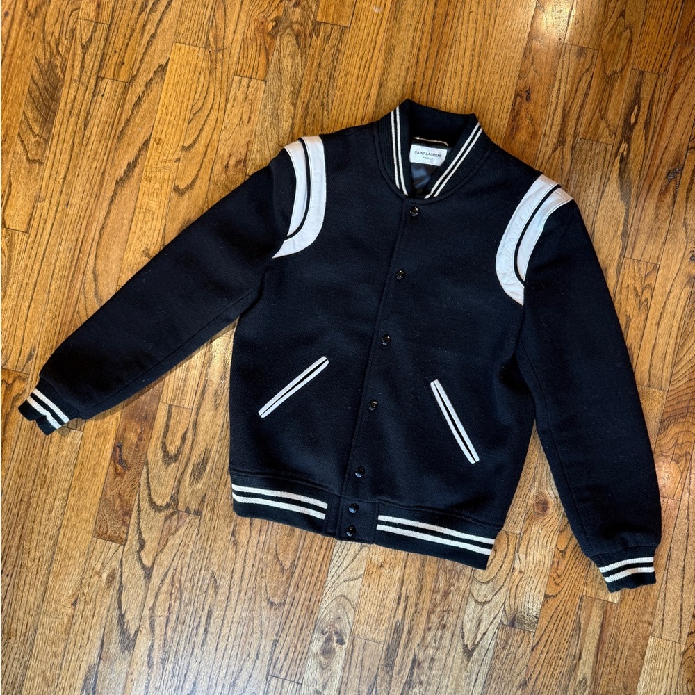 Saint Laurent Teddy Bomber Jacket